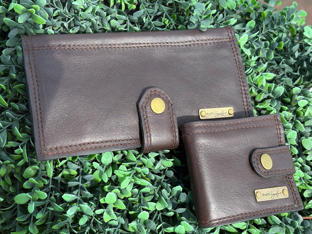 Handcrafted Mami Signature leather wallets